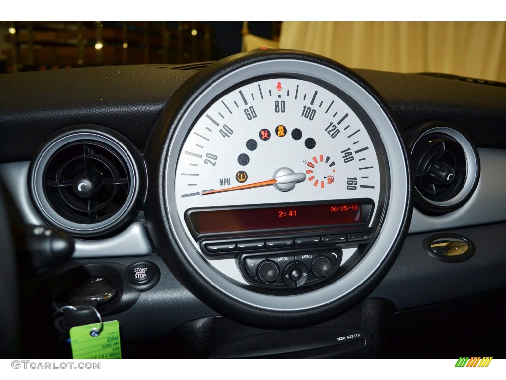 2011 Cooper Hardtop - Ice Blue / Carbon Black photo #20