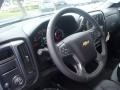 Jet Black 2014 Chevrolet Silverado 1500 LT Crew Cab Steering Wheel