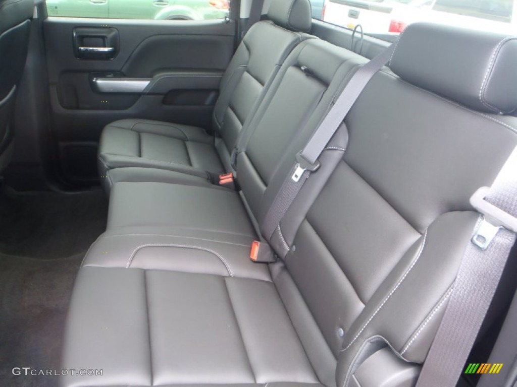 2014 Chevrolet Silverado 1500 LT Crew Cab Rear Seat Photo #82855544