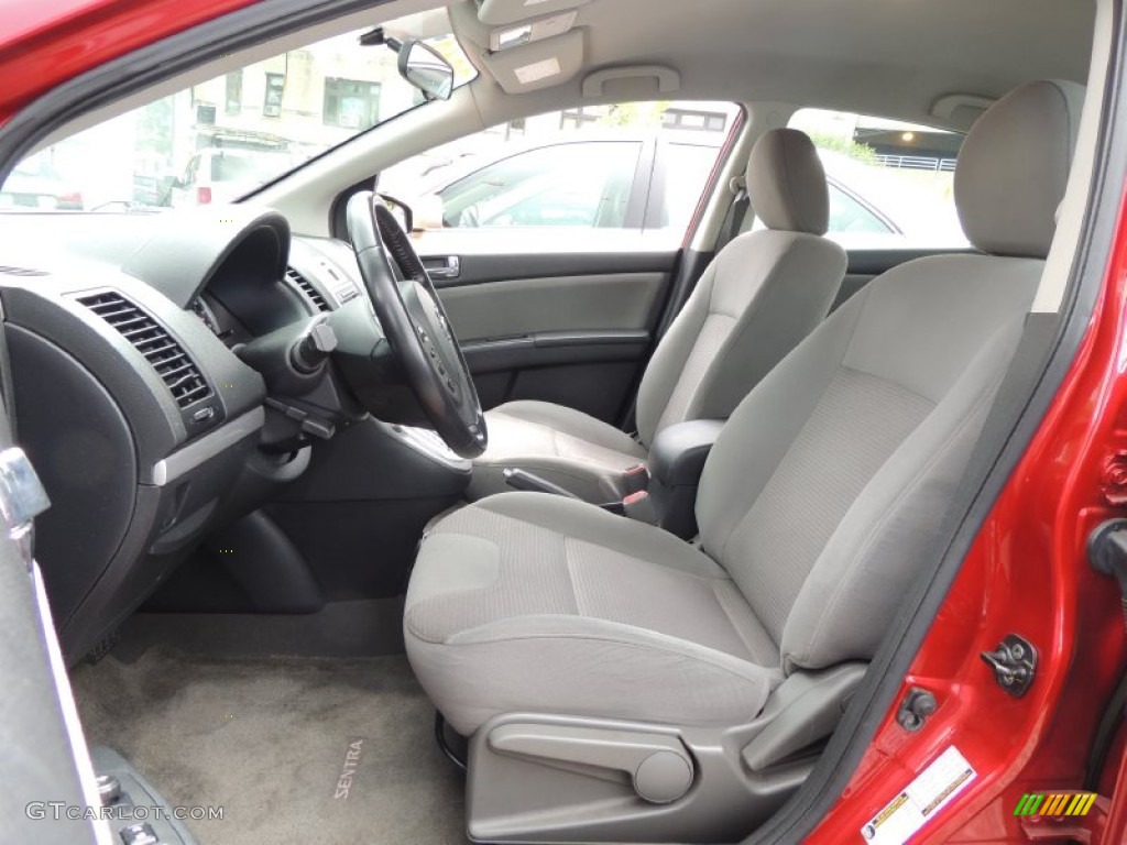 2010 Sentra 2.0 SR - Anodized Orange Metallic / Charcoal photo #15