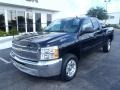 2013 Black Chevrolet Silverado 1500 LT Extended Cab  photo #3