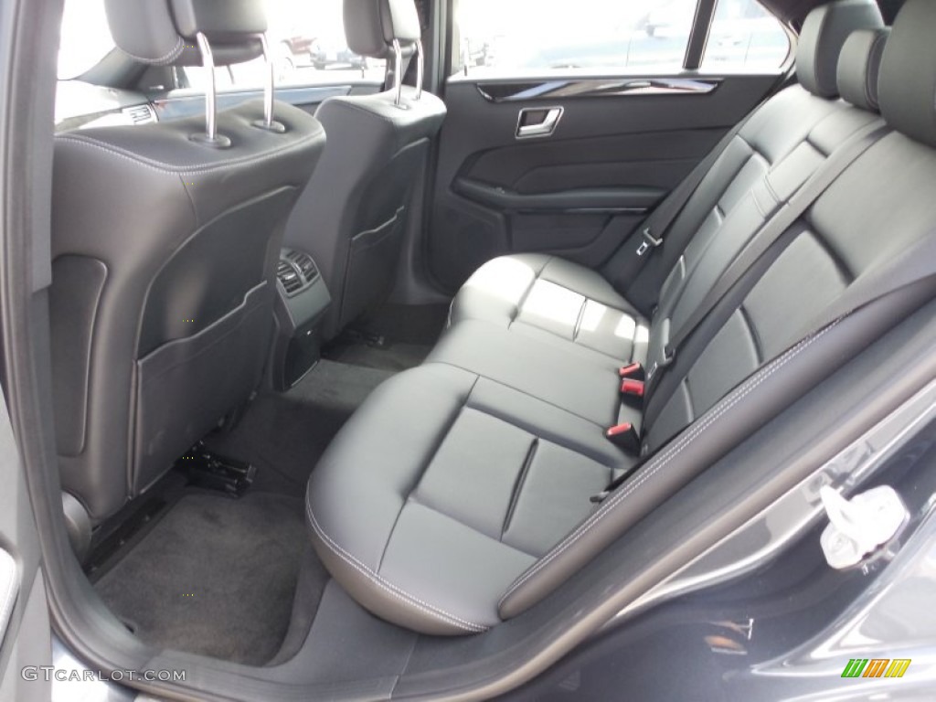2014 Mercedes-Benz E 350 Sport Sedan Rear Seat Photo #82857409