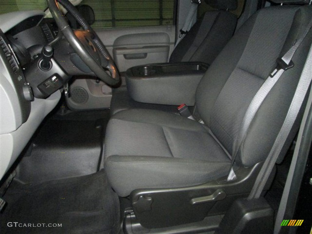 2010 Silverado 1500 Extended Cab - Black / Dark Titanium photo #11