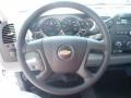 Dark Titanium Steering Wheel Photo for 2013 Chevrolet Silverado 2500HD #82857948