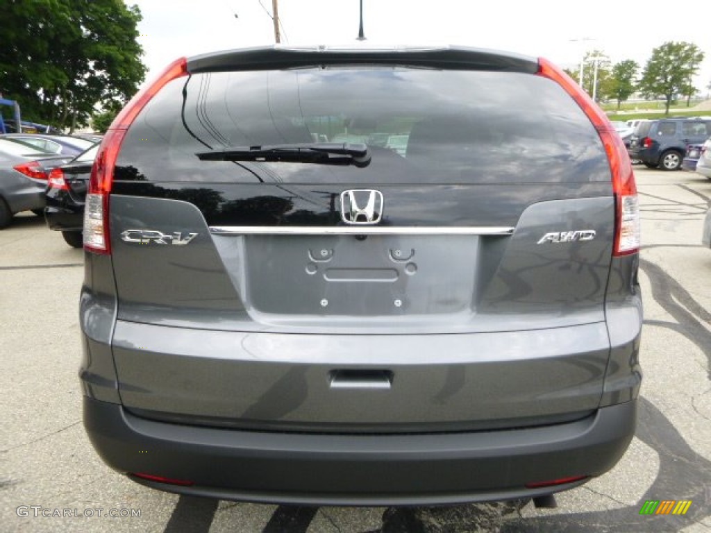 2013 CR-V EX-L AWD - Polished Metal Metallic / Gray photo #4