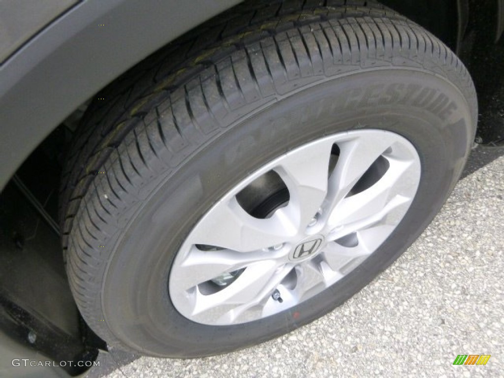 2013 CR-V EX-L AWD - Polished Metal Metallic / Gray photo #9