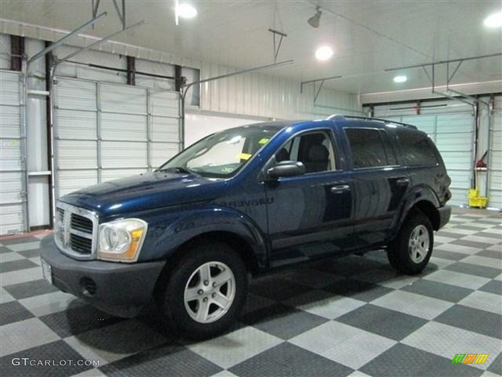 2006 Durango SXT - Patriot Blue Pearl / Dark Slate Gray/Light Slate Gray photo #4
