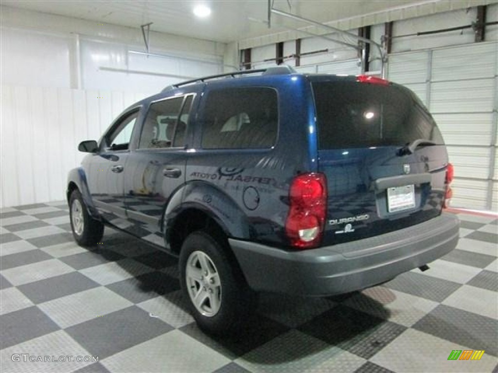 2006 Durango SXT - Patriot Blue Pearl / Dark Slate Gray/Light Slate Gray photo #5