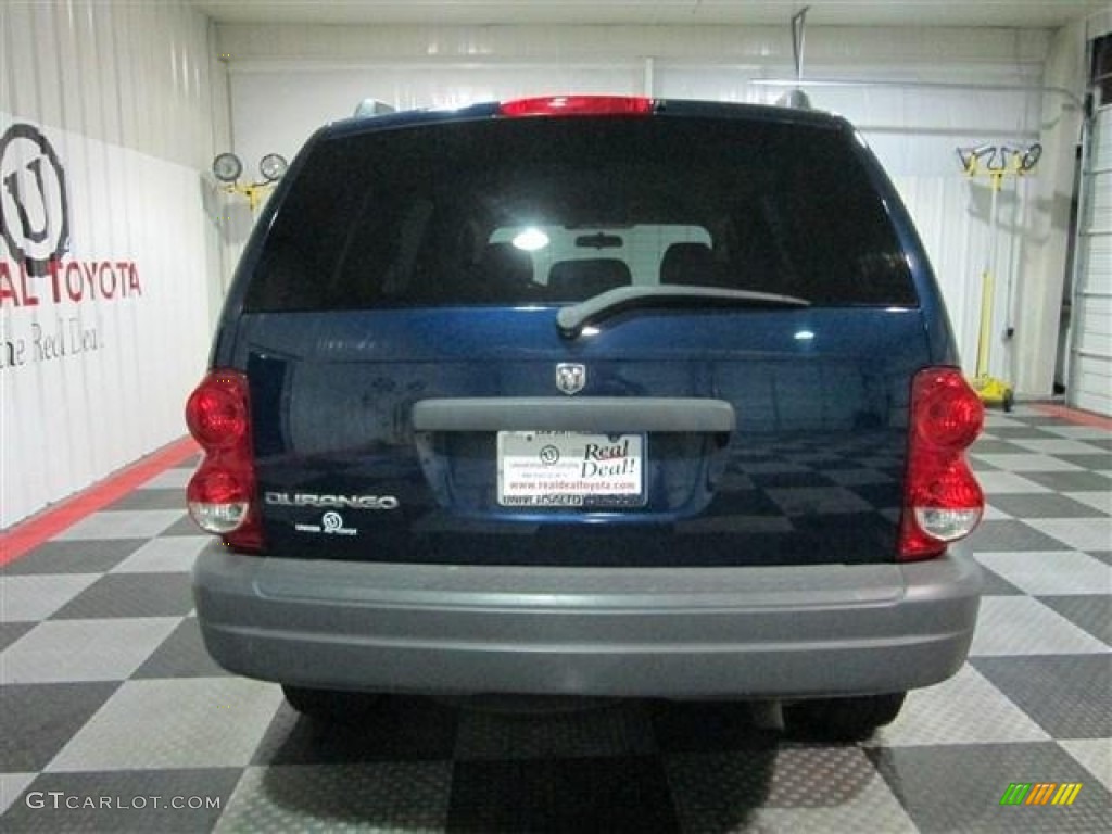 2006 Durango SXT - Patriot Blue Pearl / Dark Slate Gray/Light Slate Gray photo #6