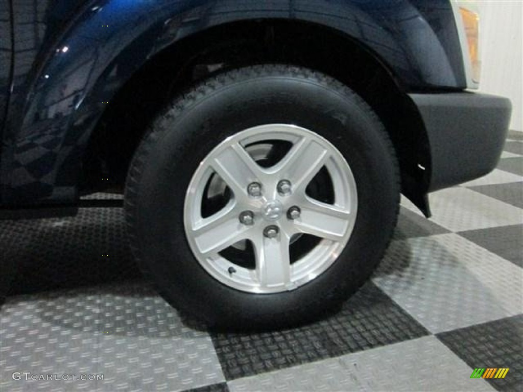 2006 Durango SXT - Patriot Blue Pearl / Dark Slate Gray/Light Slate Gray photo #8