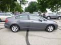 Polished Metal Metallic 2012 Honda Civic NGV Sedan Exterior