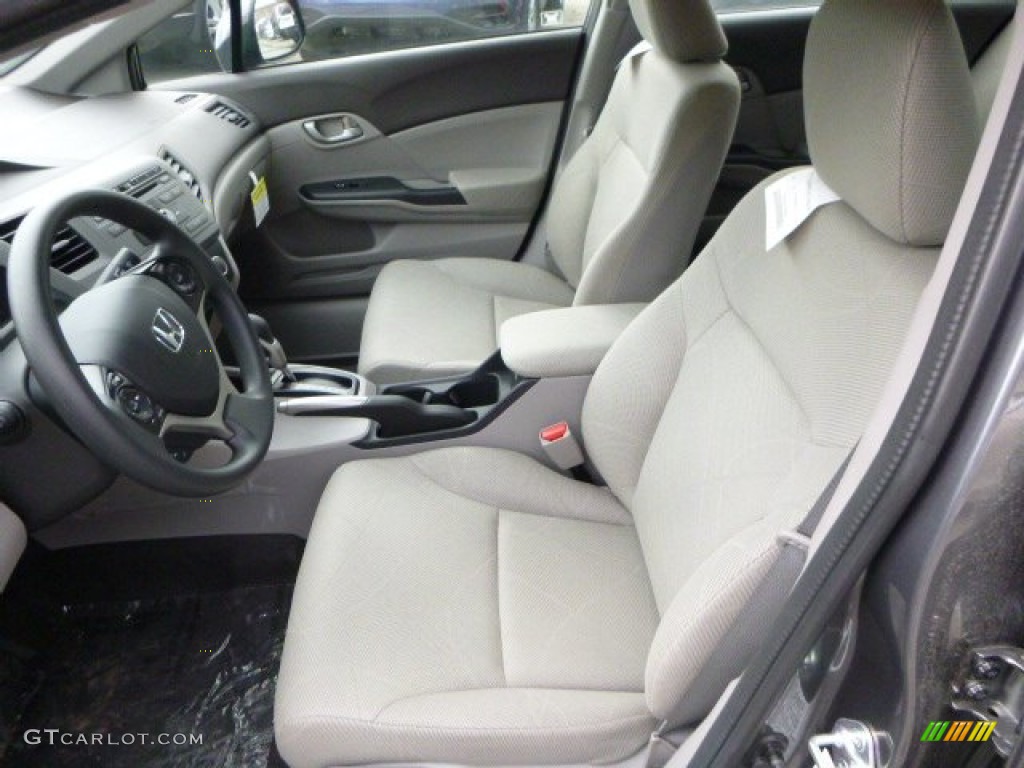 Gray Interior 2012 Honda Civic NGV Sedan Photo #82858613