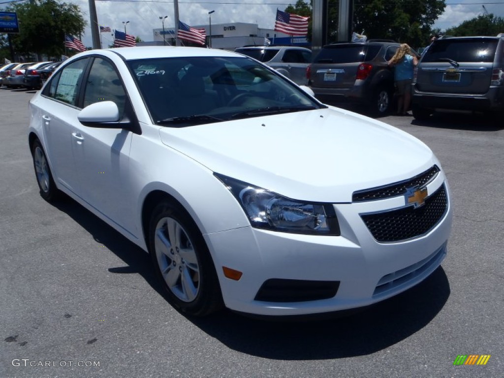 2014 Cruze Diesel - Summit White / Cocoa/Light Neutral photo #1