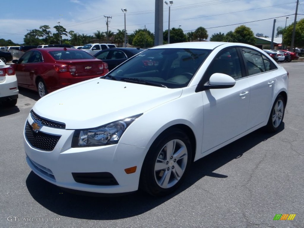Summit White 2014 Chevrolet Cruze Diesel Exterior Photo #82859351