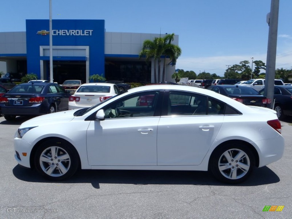 Summit White 2014 Chevrolet Cruze Diesel Exterior Photo #82859382