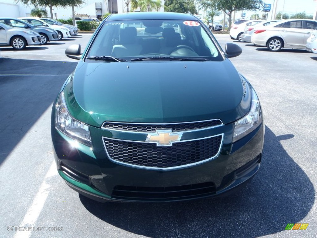 Rainforest Green Metallic 2014 Chevrolet Cruze LS Exterior Photo #82859924