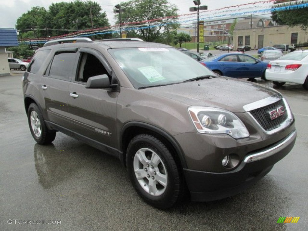 Medium Brown Metallic 2008 GMC Acadia SLE AWD Exterior Photo #82859955