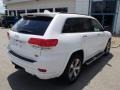 2014 Bright White Jeep Grand Cherokee Overland 4x4  photo #6