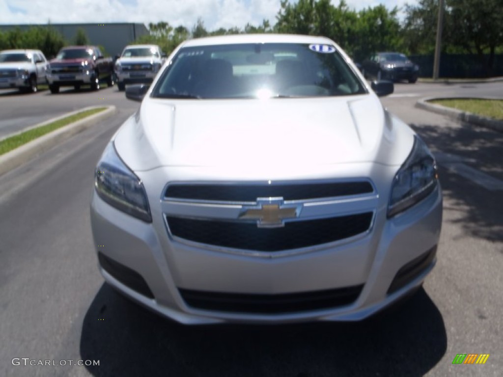 2013 Malibu LS - Silver Ice Metallic / Jet Black/Titanium photo #2