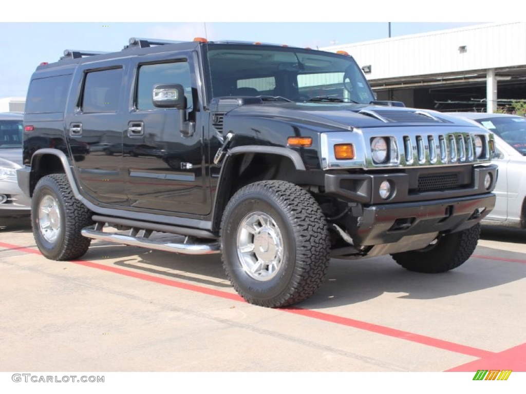 2007 H2 SUV - Black / Ebony Black photo #1