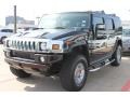 2007 Black Hummer H2 SUV  photo #3