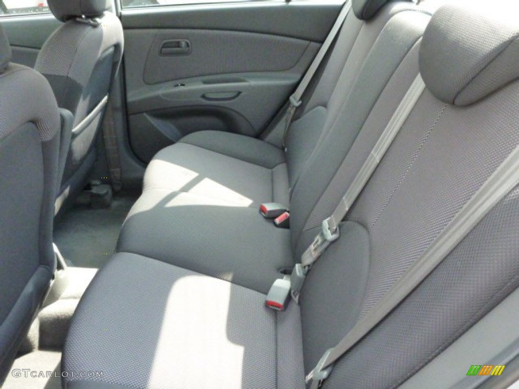 2006 Rio LX Sedan - Silver / Gray photo #5