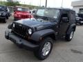 2013 Black Jeep Wrangler Sport S 4x4  photo #2