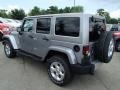 2013 Billet Silver Metallic Jeep Wrangler Unlimited Sahara 4x4  photo #8