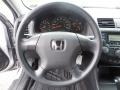 2003 Honda Accord Black Interior Steering Wheel Photo
