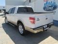 White Platinum Metallic Tri-Coat - F150 Lariat SuperCrew Photo No. 3