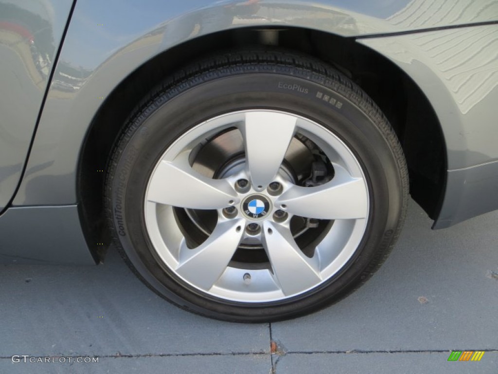 2007 5 Series 530i Sedan - Amethyst Grey Metallic / Black photo #12