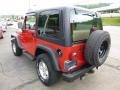 2001 Flame Red Jeep Wrangler Sport 4x4  photo #3