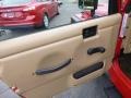 2001 Flame Red Jeep Wrangler Sport 4x4  photo #13