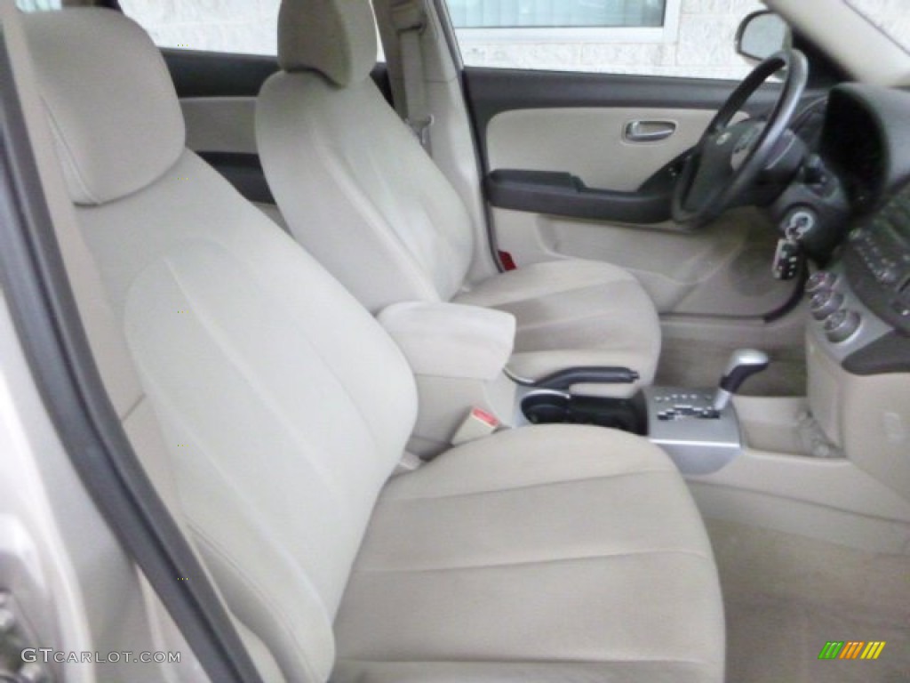 2007 Elantra GLS Sedan - Laguna Sand Beige / Beige photo #9