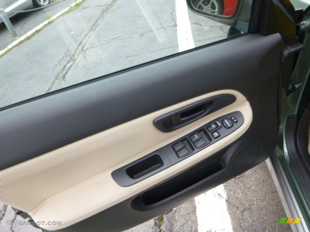 2007 Subaru Impreza Outback Sport Wagon Desert Beige Door Panel Photo #82866980