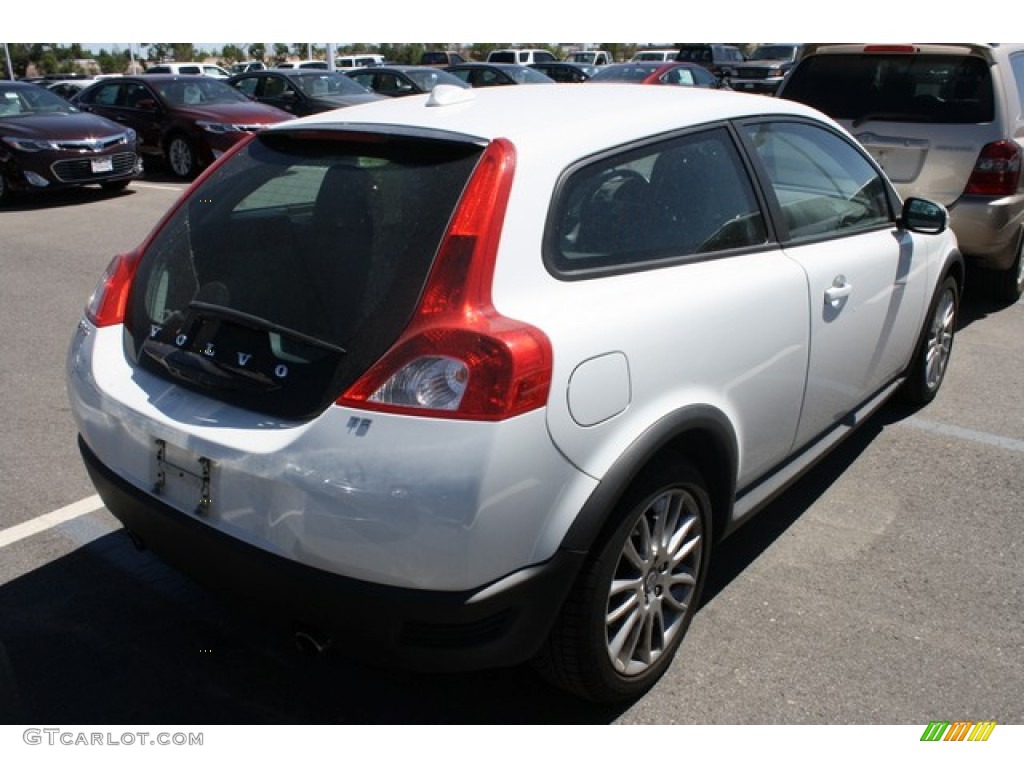 2010 C30 T5 - Ice White / Quartz photo #2
