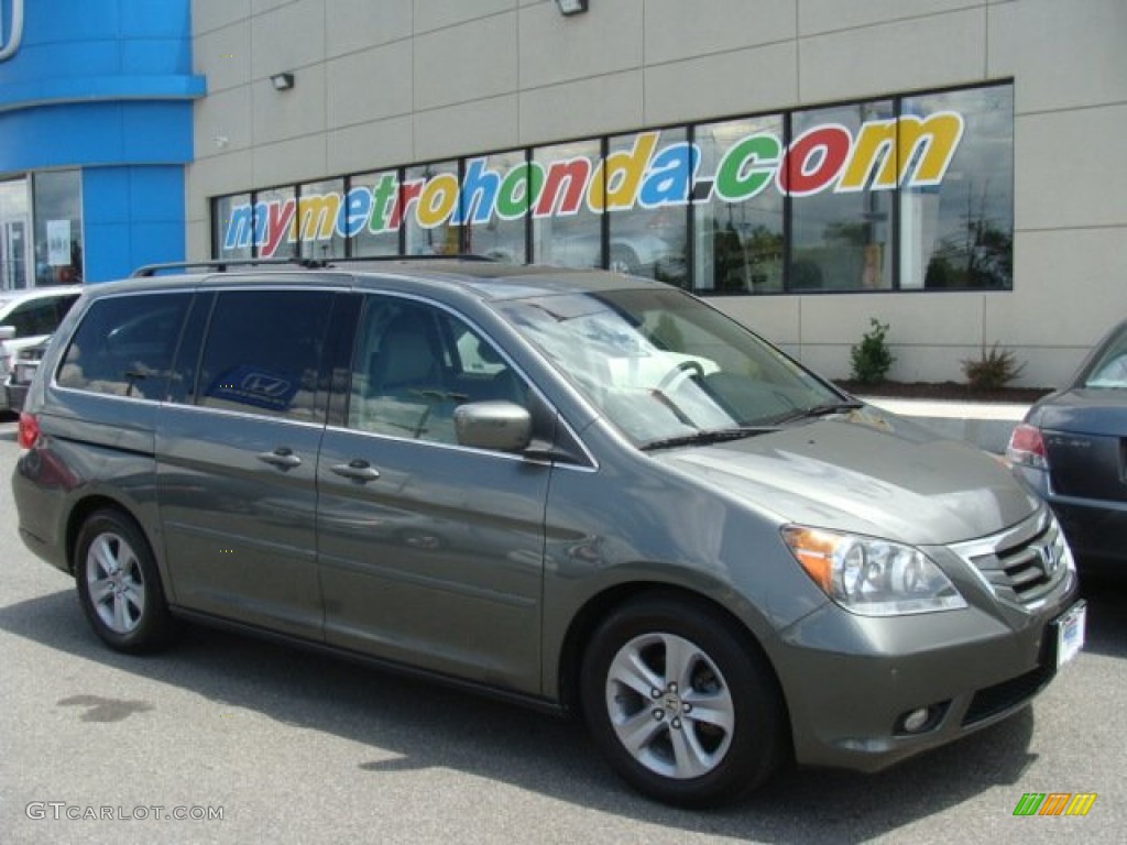 2008 Odyssey Touring - Nimbus Gray Metallic / Gray photo #1