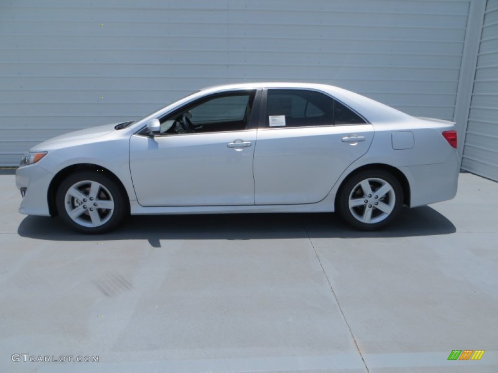 2013 Camry SE - Classic Silver Metallic / Black photo #6