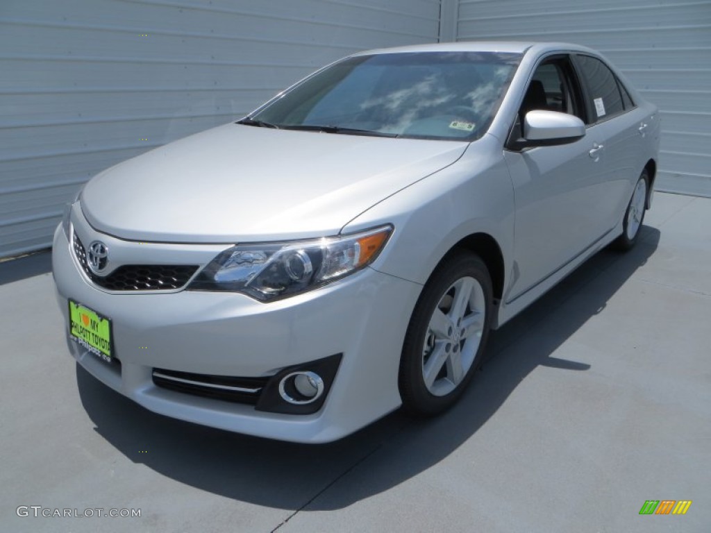 2013 Camry SE - Classic Silver Metallic / Black photo #7