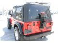 2006 Flame Red Jeep Wrangler Rubicon 4x4  photo #7