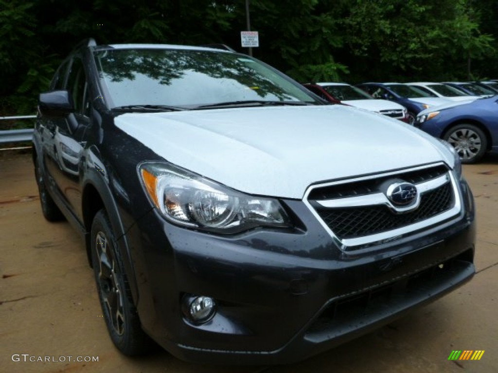 2013 XV Crosstrek 2.0 Premium - Dark Gray Metallic / Black photo #6