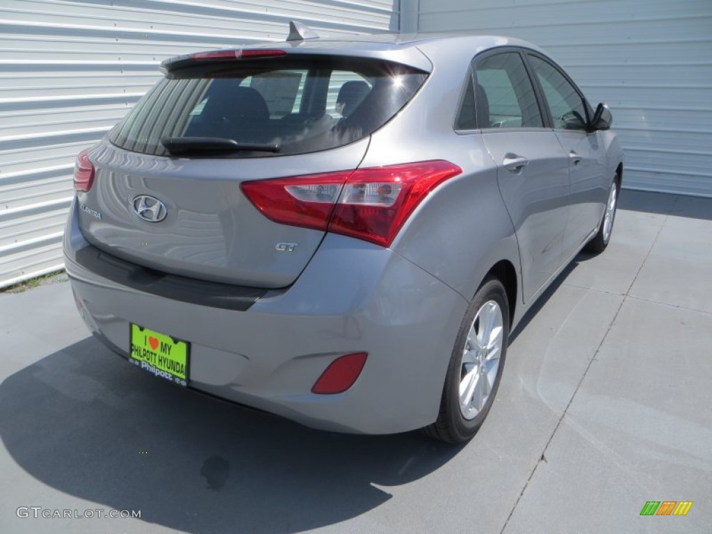 2013 Elantra GT - Titanium Gray Metallic / Black photo #4