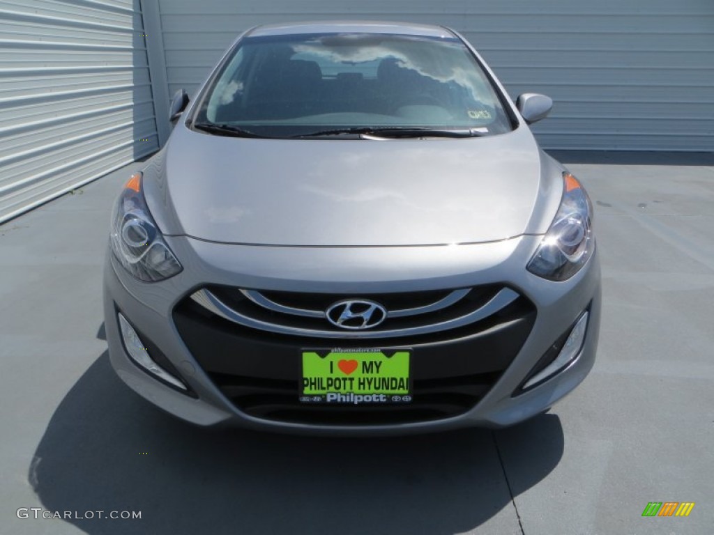2013 Elantra GT - Titanium Gray Metallic / Black photo #8