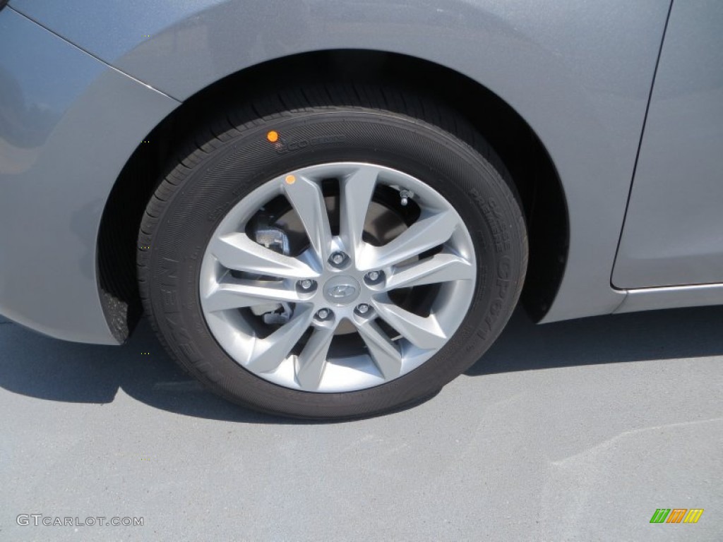 2013 Elantra GT - Titanium Gray Metallic / Black photo #10