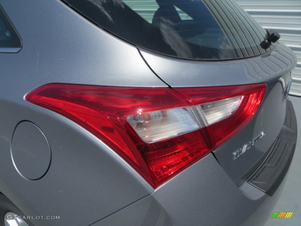 2013 Elantra GT - Titanium Gray Metallic / Black photo #11