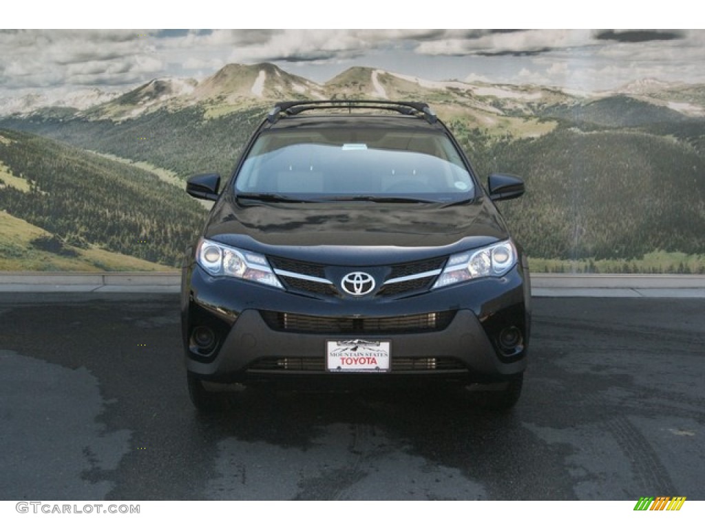 2013 RAV4 LE AWD - Black / Ash photo #3