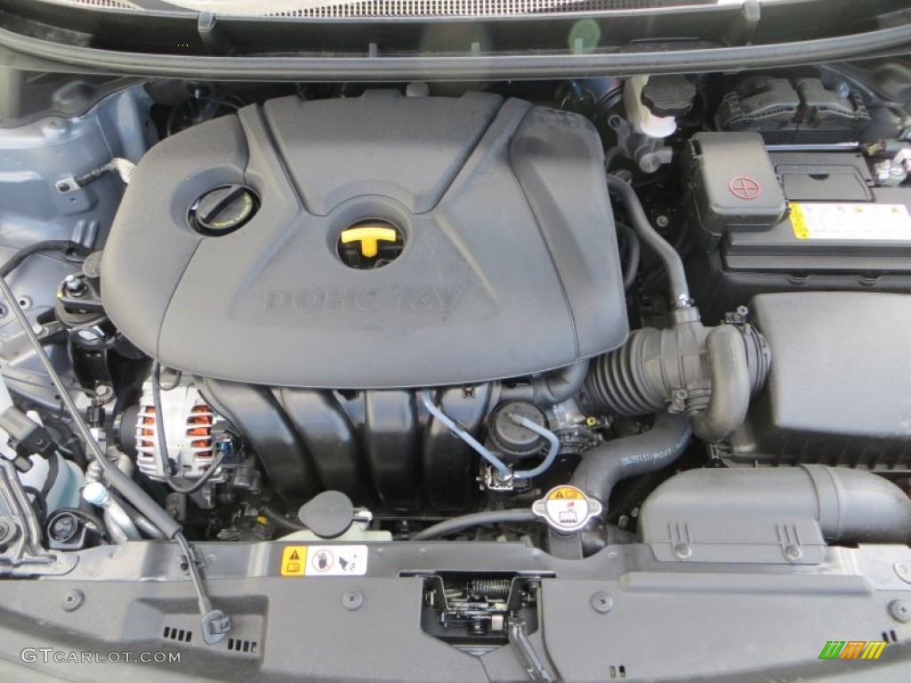 2013 Elantra GT - Titanium Gray Metallic / Black photo #14