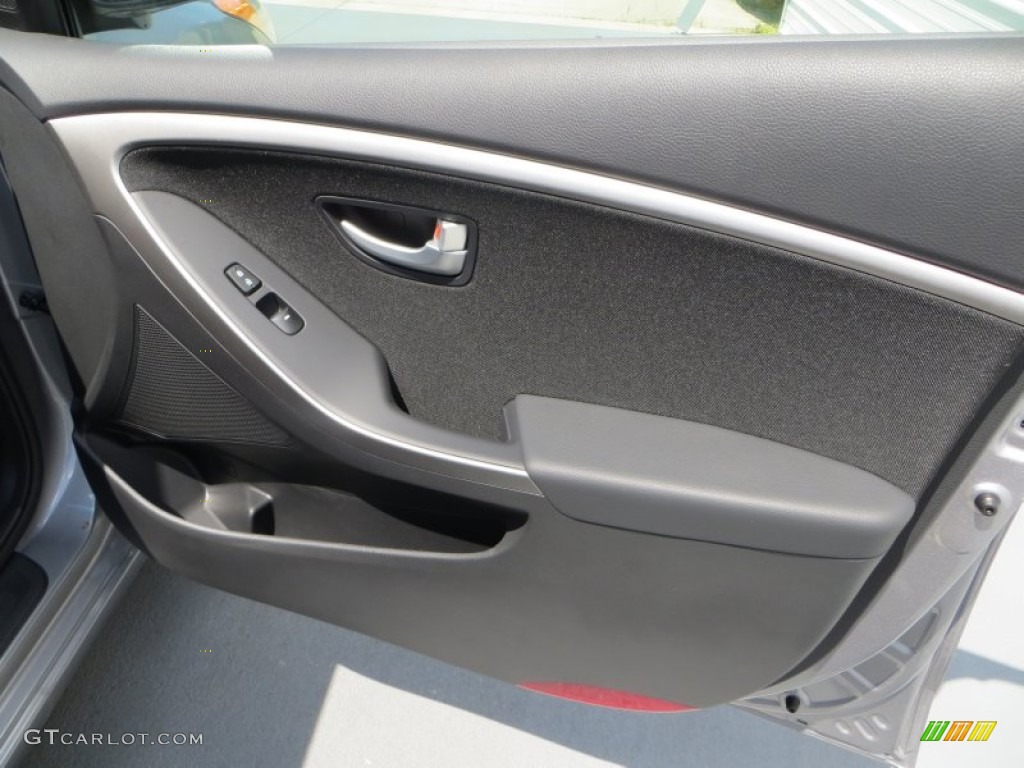 2013 Elantra GT - Titanium Gray Metallic / Black photo #15