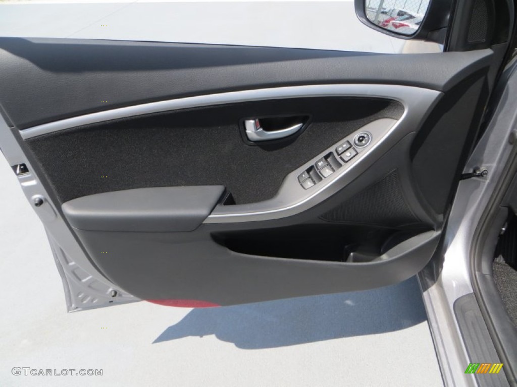 2013 Elantra GT - Titanium Gray Metallic / Black photo #21