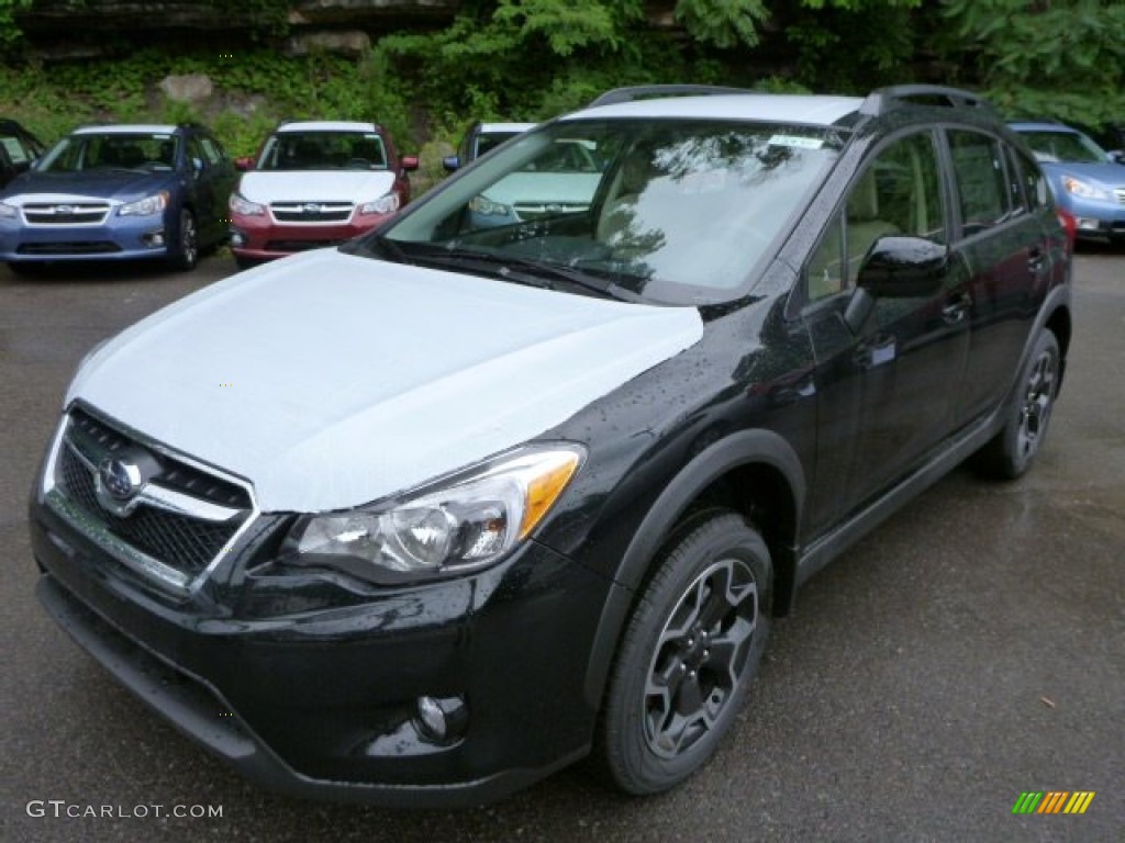 2013 XV Crosstrek 2.0 Premium - Crystal Black Silica / Ivory photo #8